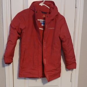 Columbia Kids Puffer Jacket in Vibrant Red